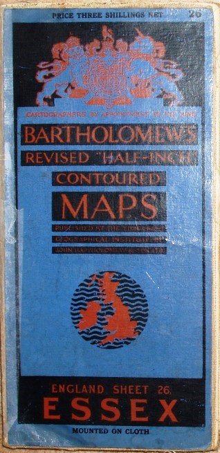 Bartholomew 1934, Sheet 26 cover
